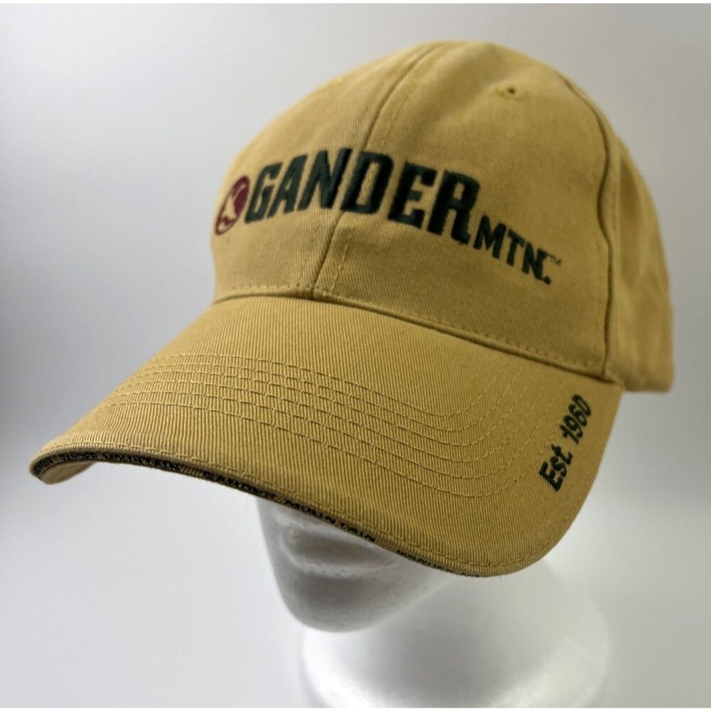 Gander Mountain "We Live Outdoors" Ball Cap Adjustable Strap Pre Owned